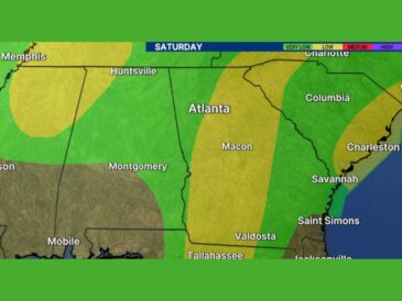 Isaias Brings Saturday Flood Threat to Macon, Valdosta, Memphis, and Charleston as Heavy Rain Bands and Tornado Risk Spread Across the Southeast
